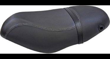 Buddyseat Piaggio zip 2000 Zwart / Witte Bies (Special Edition) Origineel 679180