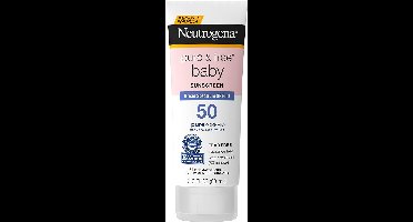 Neutrogena Pure & Free Baby Minerale Zonnebrandlotion met breed spectrum SPF 50 & Zinkoxide - 88ml