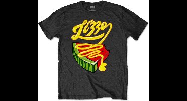 Lizzo - Bussin Or Disgustin Heren T-shirt - S - Zwart