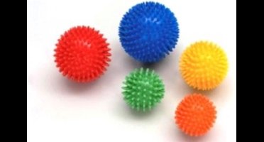 Massage Bal met spikes : 6 cm - oranje