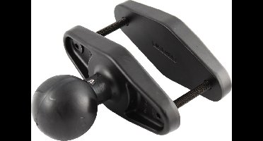 Vierkante Paal Klem Basis voor Palen tot 4" Breed - D Maat RAM-D-247U-4