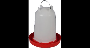 Olba plastic drinktoren rood 12L