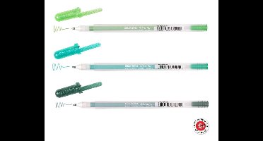 Sakura Gelly Roll Metallic Set 3 Gelpennen Forest