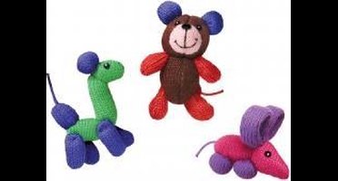 Kong Cat Softies Balloon Buddies - Kauwspeelgoed - 89 mm x 77 mm x 6 mm - Multi