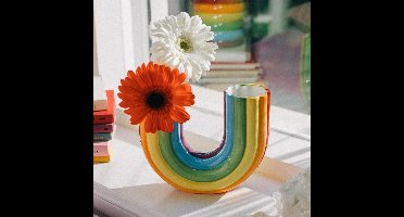 Regenboog vaas van DOIY
