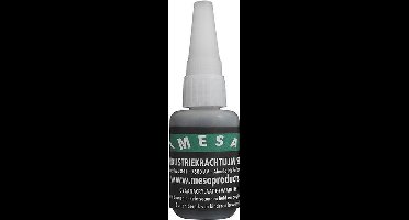 Black cyanoacrylaat 28 gram lijm voor o.a. rubber en metalen.