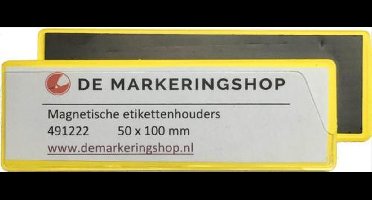 Inwell Magnetische Etikethouder 50x100mm per 100 stuks