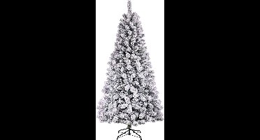 Black Box Trees Medford - kunstkerstboom met sneeuw groen 2,15m x 1,14m