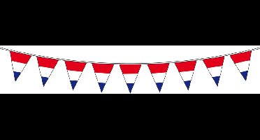 Vlaggenlijn rood wit blauw - 10 meter