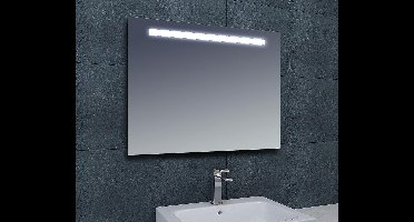 Wiesbaden Line Spiegel met Led Verlichting - 60 x 80 cm.