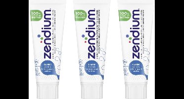 Zendium Tandpasta Classic - 3 x 75 ml