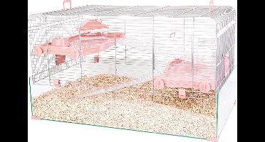 Zolux Panas 80 - Dierenverblijf - 79x48x45 cm Pink