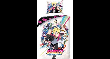 Boruto Dekbedovertrek Next Generation - Eenpersoons - 140 x 200 cm - Katoen