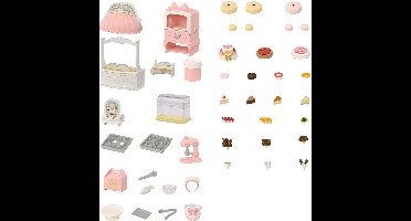 Sylvanian families 5807 Cake shop voor startershuis
