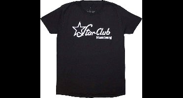 Star-Club Hamburg - Logo Heren T-shirt - M - Zwart