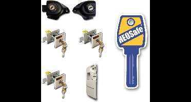 Heosafe sloten Fiat Ducato 8 X290 model vanaf 2022-heden 2-1-2 Wit