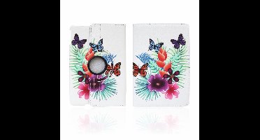 Hoesje Geschikt voor Samsung Galaxy Tab A8.0 inch (2019) (T295/T290) Book Case Tablet hoes/ 360° Draaibare Book case Print (3)