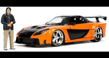 Han´s Mazda RX-7 Fast & Furious with Figurine Jada