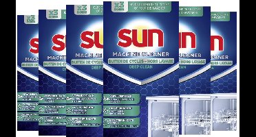 Sun Machinereiniger - 6 x 3 Stuks - Voordeelverpakking