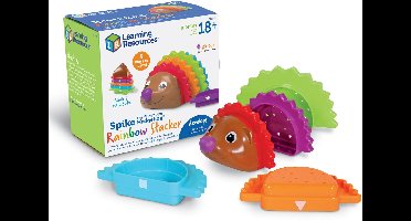 Learning Resources Spike the Fine Motor Hedgehog - Regenboog Stapelaar - 18 maanden+