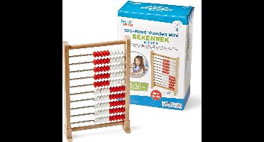 Learning Resources Rekenrek - 100 kralen (10 rijen) set van 4 st. - 7+