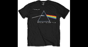 Pink Floyd - Dark Side Of The Moon Courier Kinder T-shirt - Kids tm 12 jaar - Zwart
