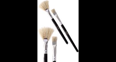 Penselen set glitter tattoo