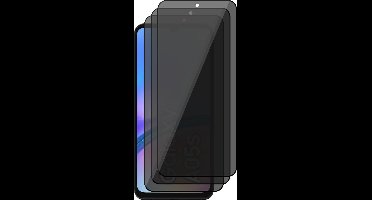 Privacy Screenprotector geschikt voor Samsung Galaxy A05s - 3x Volledig Dekkend Glas Screen Protector
