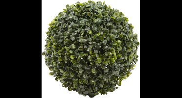 Everlands Buxus bol kunstplant - klein - D18 cm - groen - kunststof
