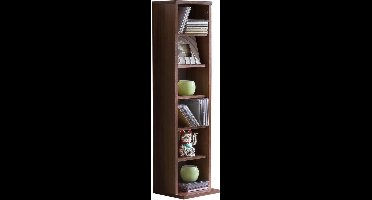 Houten CD DVD-standaard Opbergvak Bevindende plank Boekenplank Decoratieve plank Elementa