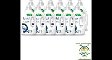 12 x Neutral - Vloeibaar Wasmiddel - Gekleurde Was - Gevoelige Huid - 0% Kleurstof & Parfum - 20 Wasbeurten - Wasstrips - Gekleurde Was - Wasmiddel - Huidgevoelig - 0% Kleurstof - 0% Parfum