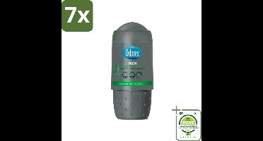 7 x Odorex Deodorant Roller For Men Fresh Protection 50 ml - Grootverpakking - Mannelijke Deodorant - Deodorant Roll-on - Zweetbescherming - Frisheid - Mannelijke Geur