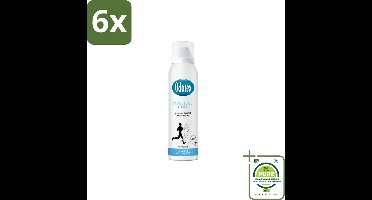Odorex Deodorant Spray Invisible Care 150 ml - Voordeelverpakking - 6 stuks - Onzichtbare bescherming - Deospray