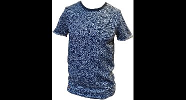 Cast Iron - T Shirt KM - Blauw - Mannen - Maat S
