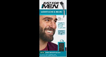 Just For Men Snor en Baard Donkerbruin - Haarkleuring - 14.2gram+14.2gram