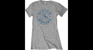 Motown Records - Classic Circle Dames T-shirt - L - Grijs