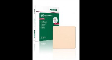 Kliniderm Foam Silicone Lite schuimverband 10x10cm Klinion