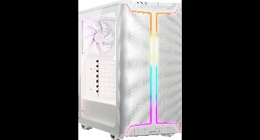 be quiet! Pure Base 501 DX White - Midi Tower Behuizing - Gehard Glas - Inclusief 2x Pure Wings 3 140mm PWM - ARGB Verlichting - USB-C - Wit