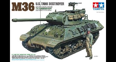 Tamiya M36 Jackson - Amerikaanse Tankjager WWII - Modelbouwpakket 35390