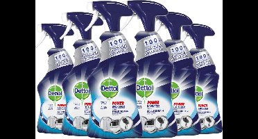 Dettol Allesreiniger Spray Power & Fresh - Badkamer - 500ml x6
