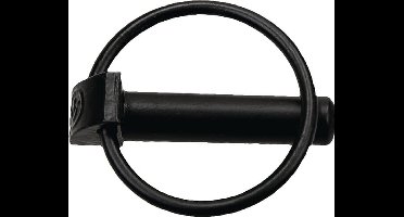 Kramp LP11FKR - Borgpen met Ring - Staal - 11x45 mm - Landbouw & Bevestiging