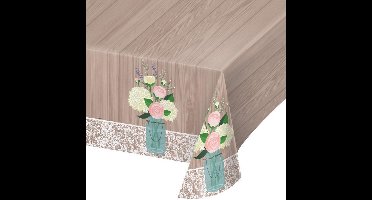 Tafelkleed Rustic Wedding - 137 x 259 cm