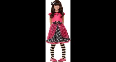 Smiffys - Santoro Ladybird Kinder Kostuum - Kids tm 9 jaar - Roze