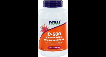 Vit C 500Mg Chew Orange Now