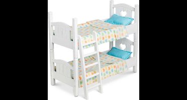 Melissa & Doug Houten poppenstapelbed