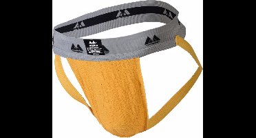 MM Sports Original Edition Swimmer/Jogger Jockstrap 2 inch Yellow - MAAT L - Heren Ondergoed - Jockstrap voor Man - Mannen Jock