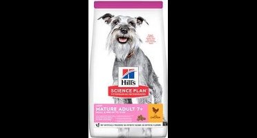 Hill's Science Plan Canine Light Mini - Mature Adult 7+ - Kip - Hondenvoer - 2,5 kg