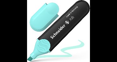 Schneider markeerstift - tekstmarker - Job pastel - turquoise - S-1523