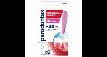Parodontax Interdentale Ragers 0,4mm ISO 0 met Dop - 6 x 6 stuks - Voordeelverpakking