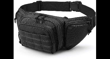 Outdoor heuptas 800D Oxford-nylon zwart